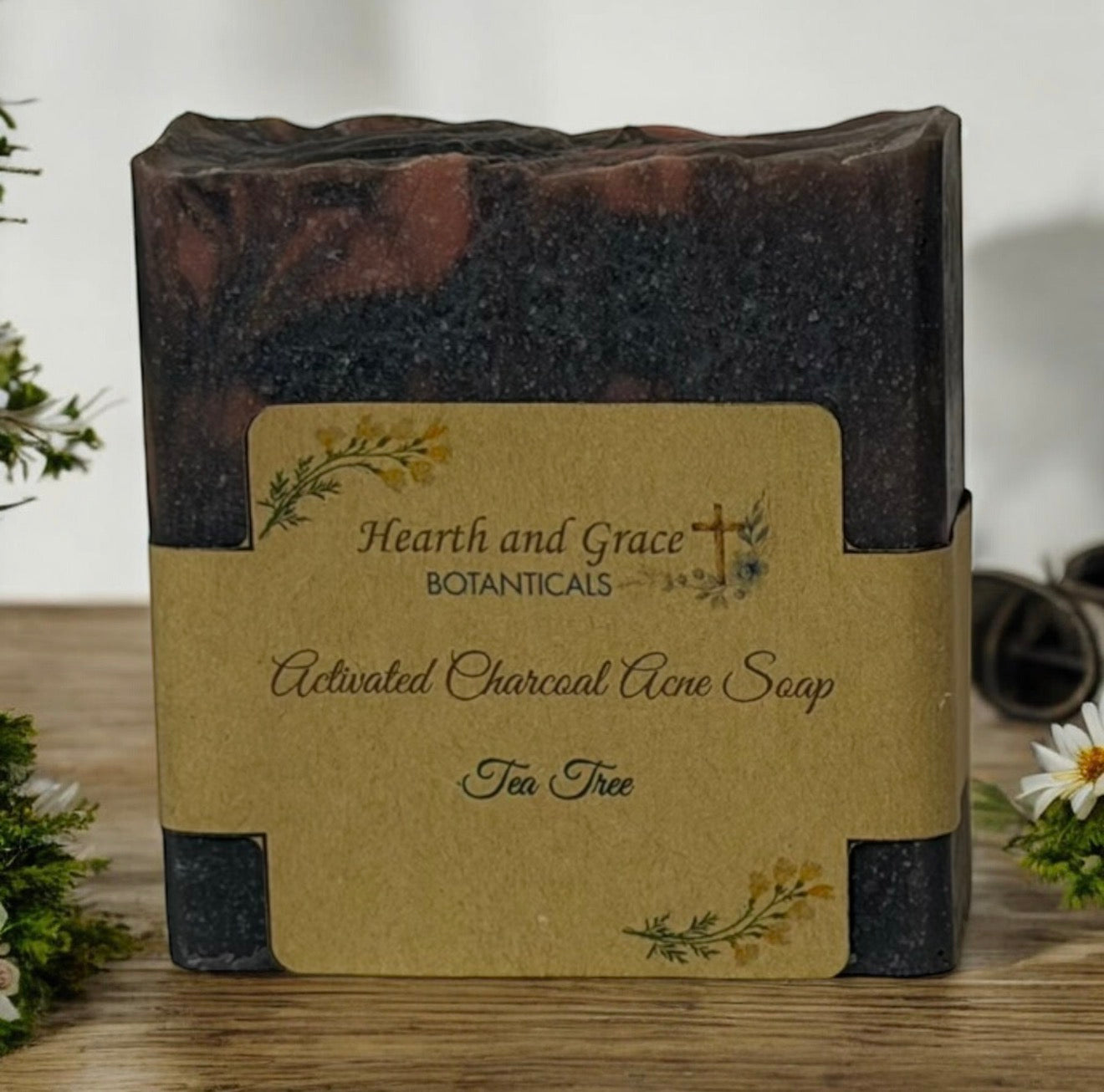 Activated Charcoal Acne Soap