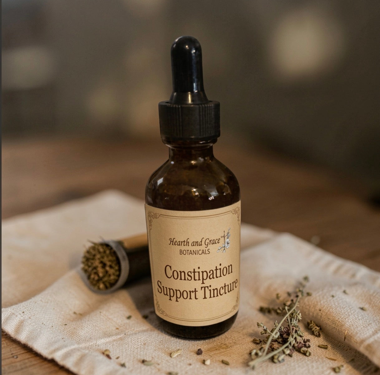 Constipation Support Tincture – Gentle Herbal Relief