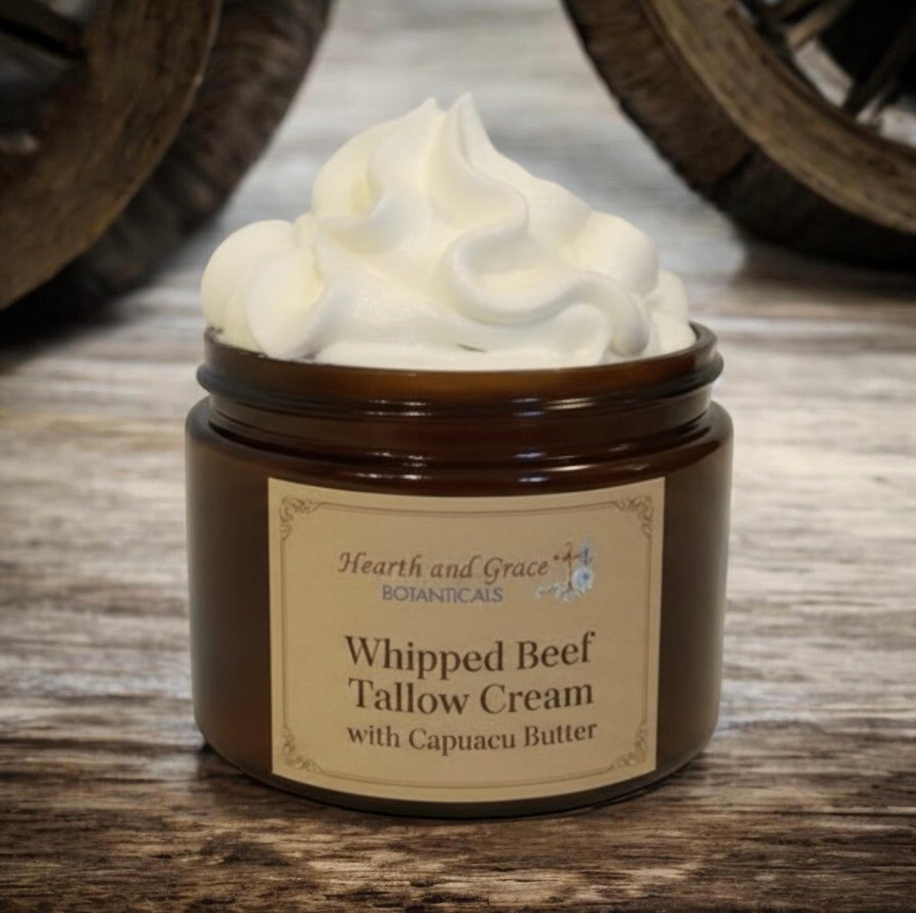 Whipped Beef Tallow Cream with Cupuacu Butter