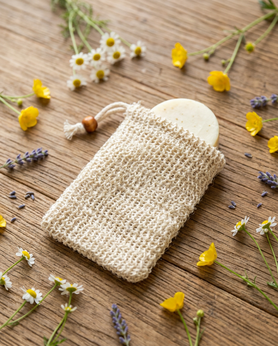 Soap Saver Bag – Exfoliate &amp; Extend Your Bar